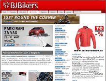 Tablet Screenshot of motocikli.bjbikers.com